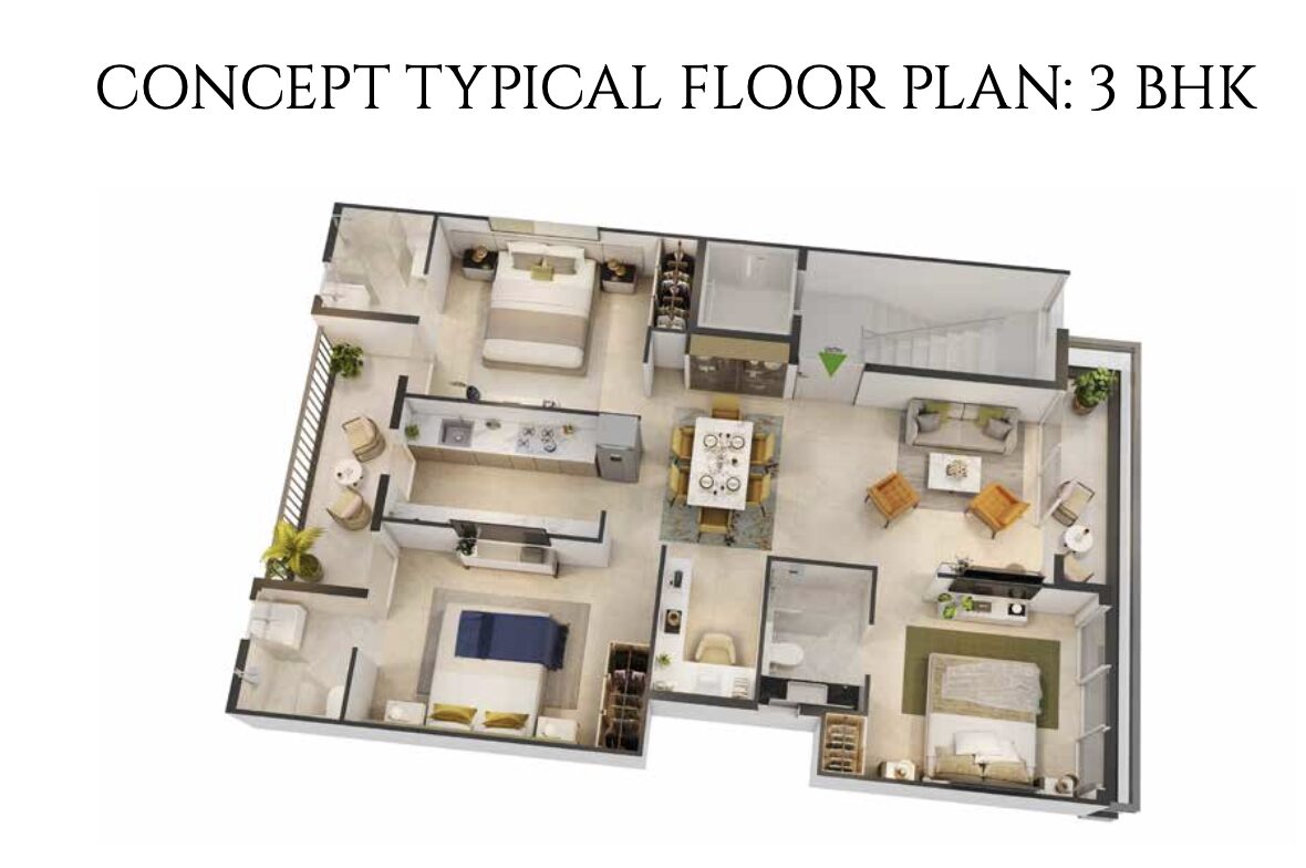 Smartworld Gems Floor Plan